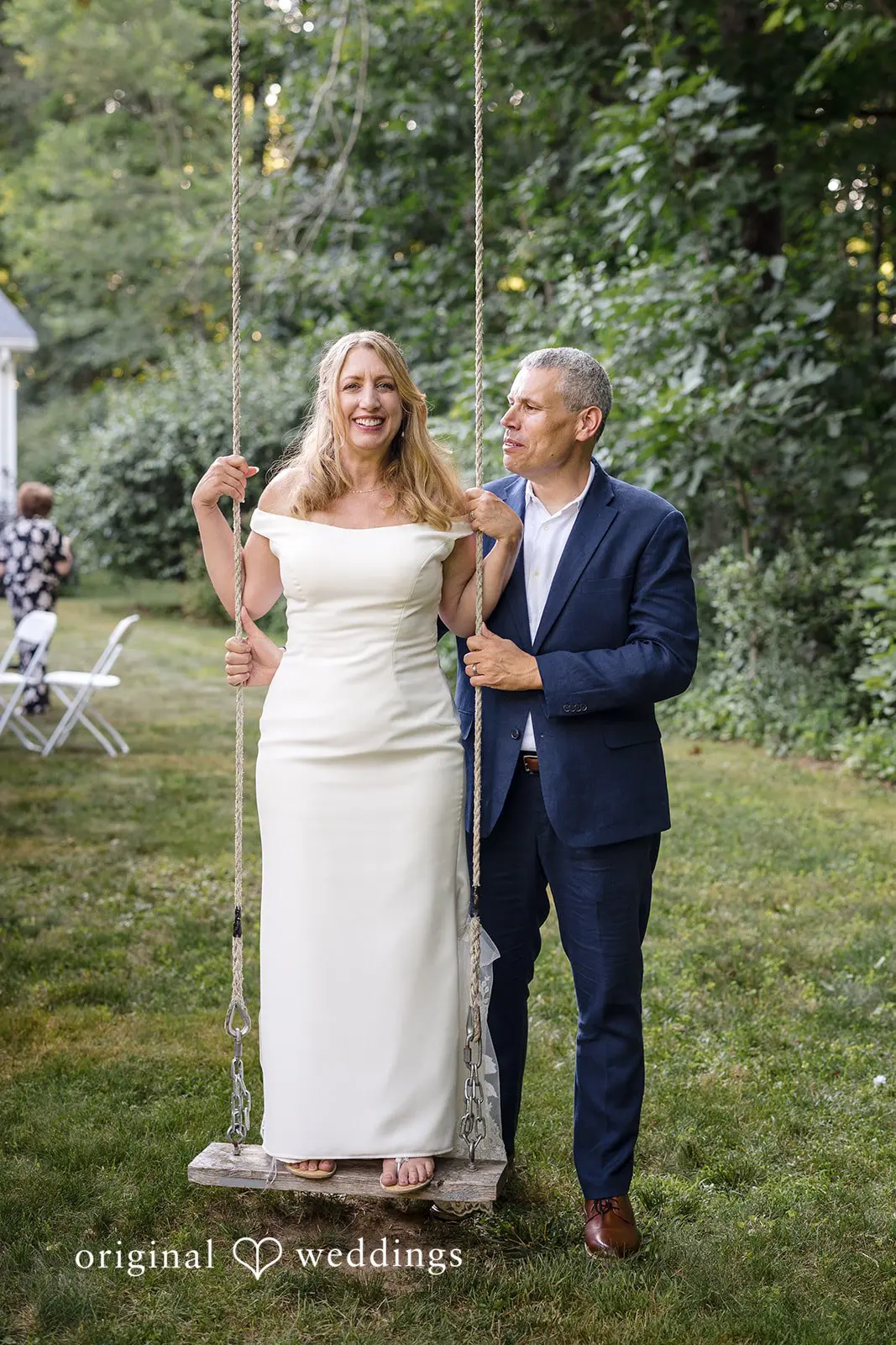 Rhode Island Backyard Wedding // Destiny & Scott -