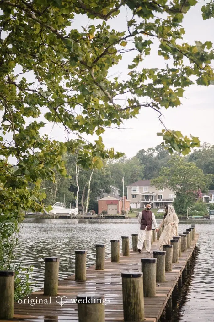 Anika + Saad Natural Washington DC wedding photography and videography at River View at Occoquan by Original Weddings, featuring Anika and Saad’s outdoor celebration.
