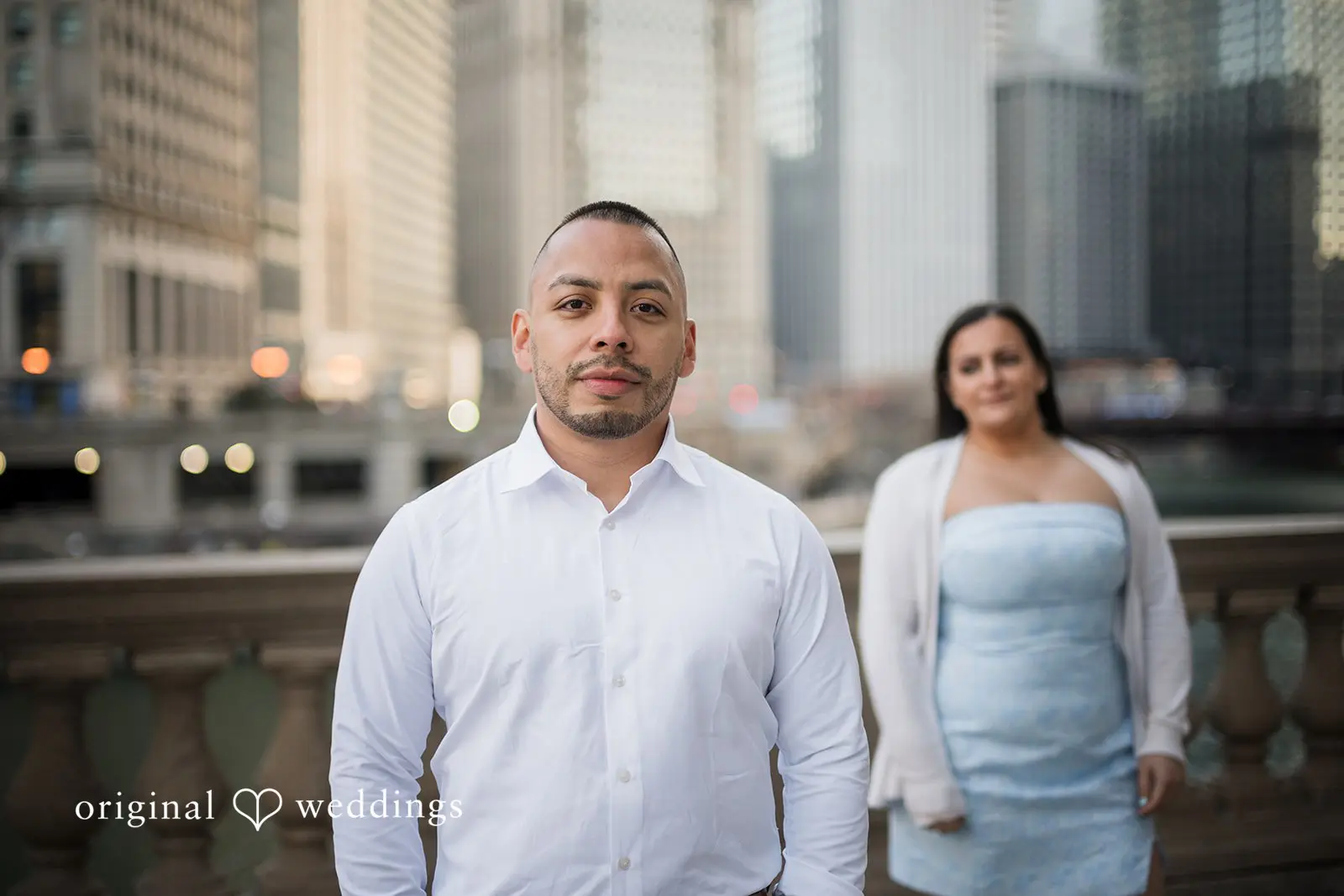 Chicago Riverwalk Engagement // Marina & Leonardo -