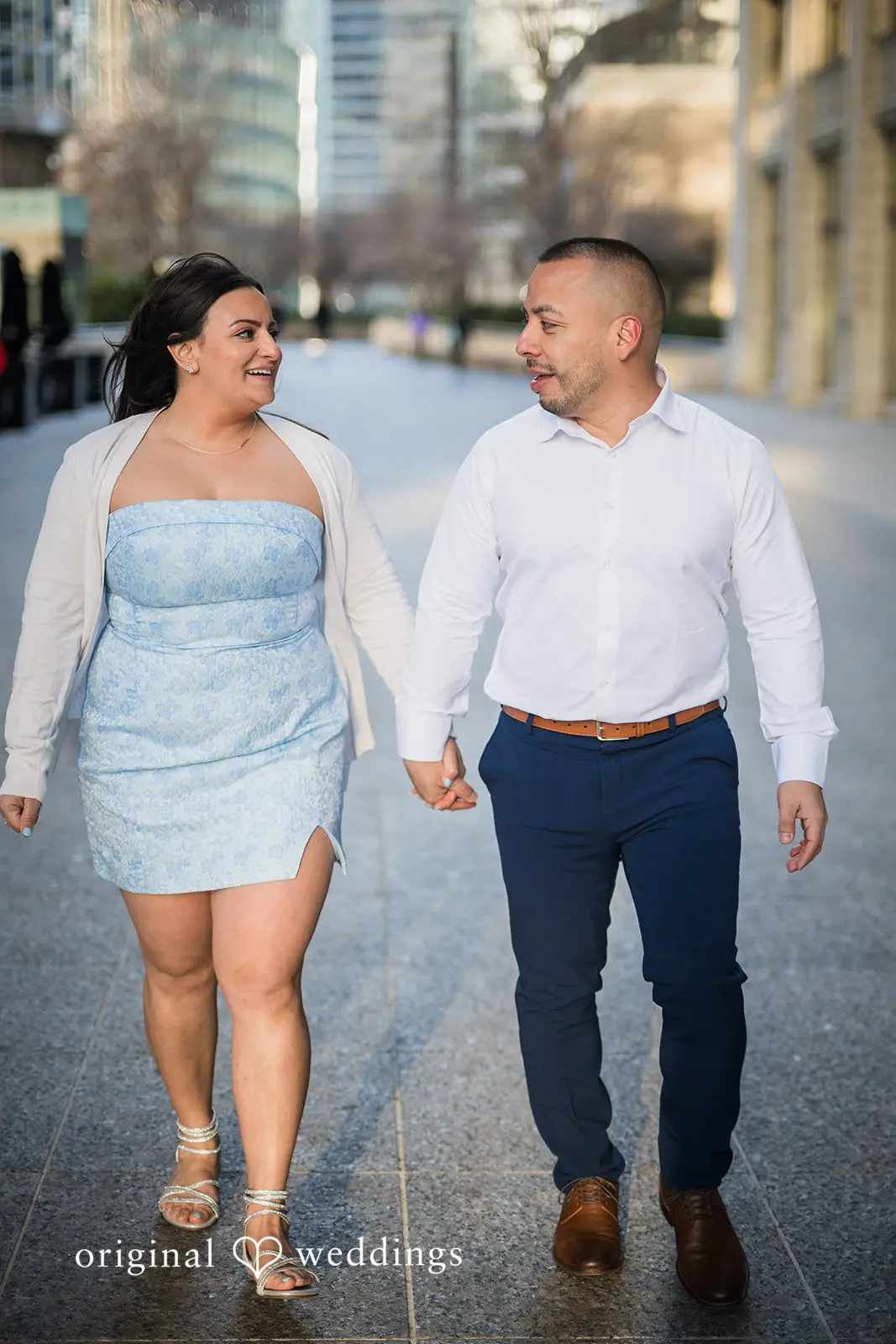 Chicago Riverwalk Engagement // Marina & Leonardo -