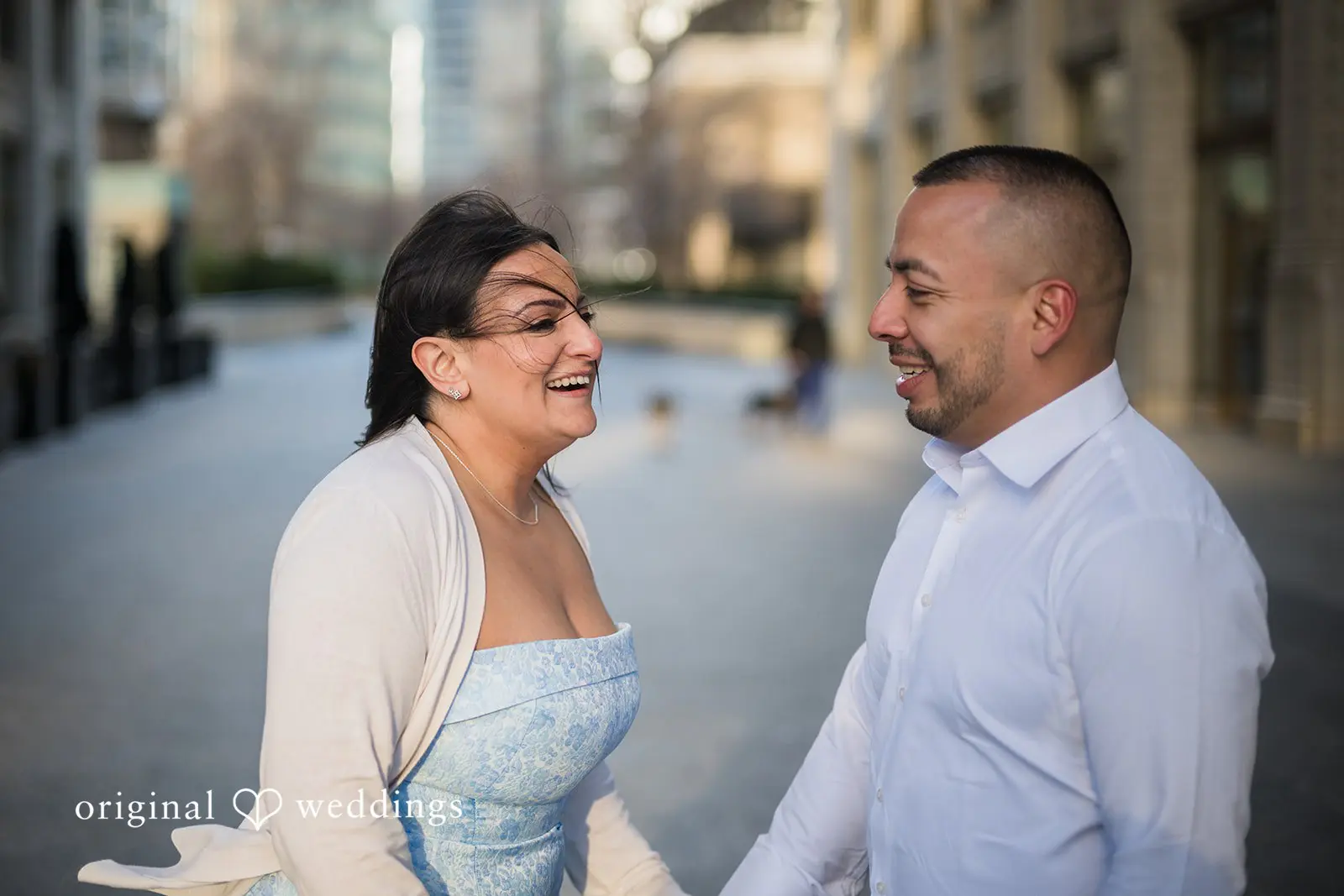 Chicago Riverwalk Engagement // Marina & Leonardo -