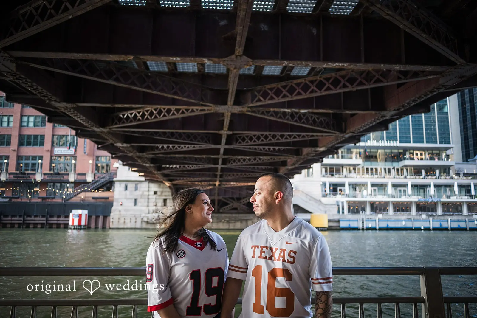 Chicago Riverwalk Engagement // Marina & Leonardo -