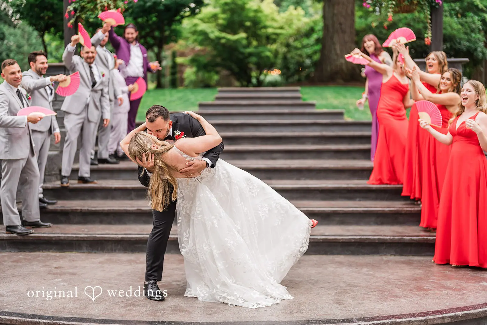 Carly + Scott Rock Creek Gardens Wedding -