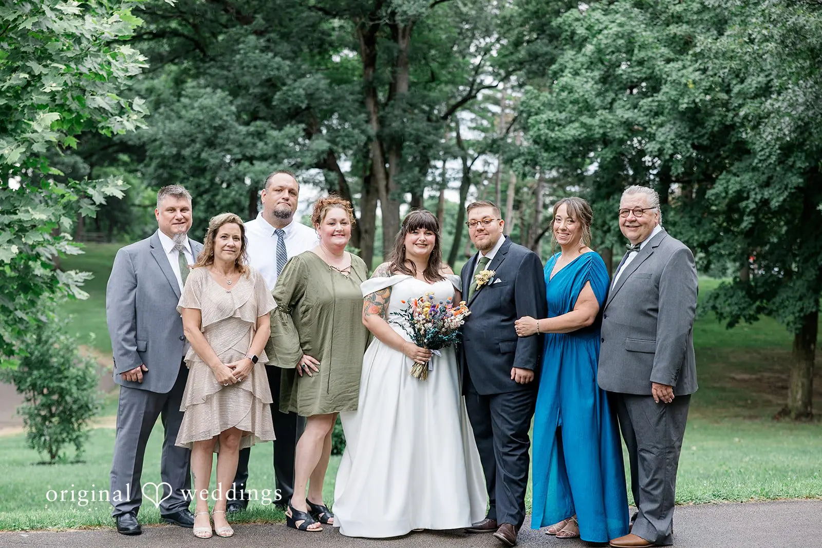 Kaitlyn + Ezra Rockford Museum Park Wedding // Kaitlyn & Ezra -