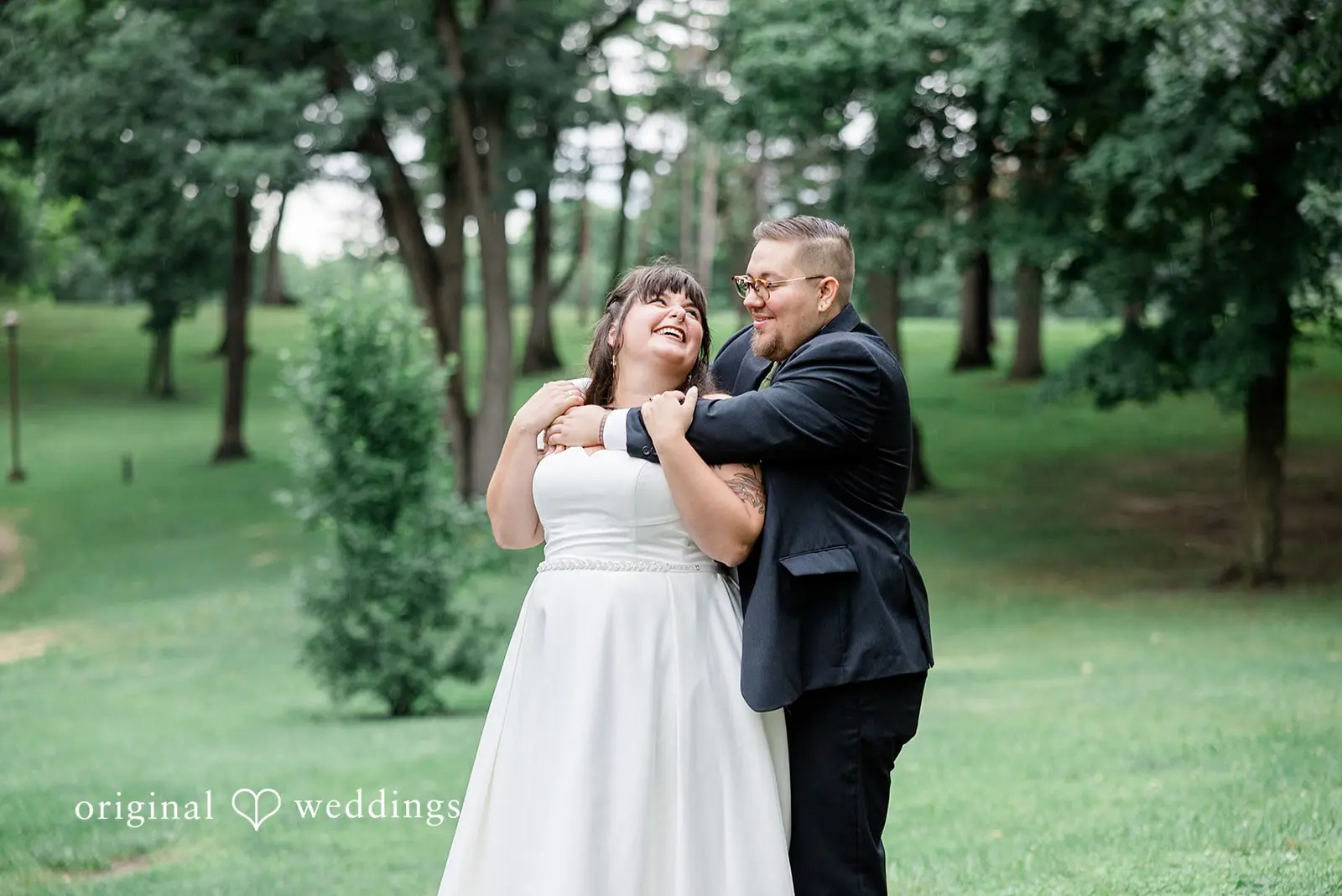 Kaitlyn + Ezra Rockford Museum Park Wedding // Kaitlyn & Ezra -