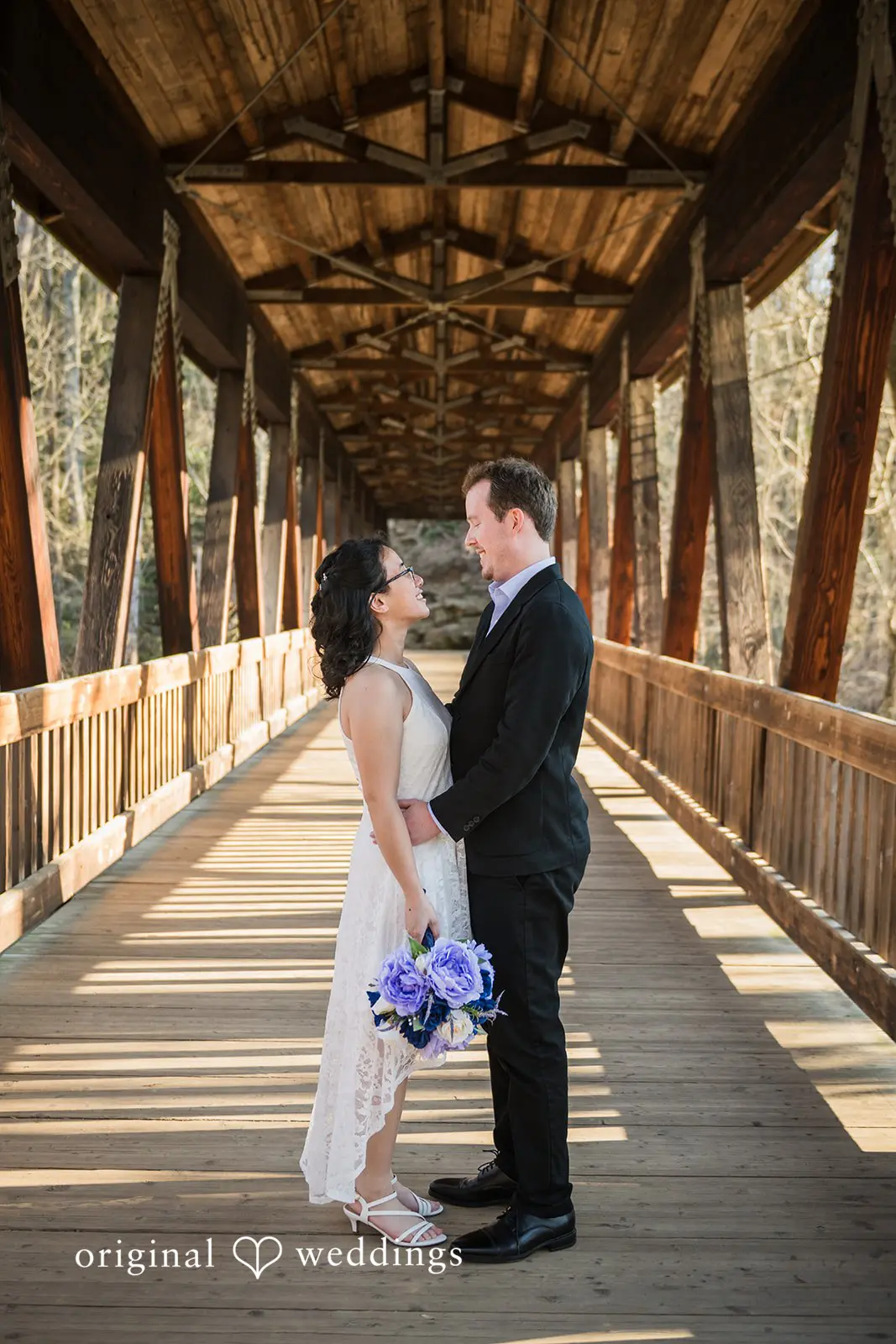 Roswell Mill Waterfall Engagement // Nghi & Christopher -