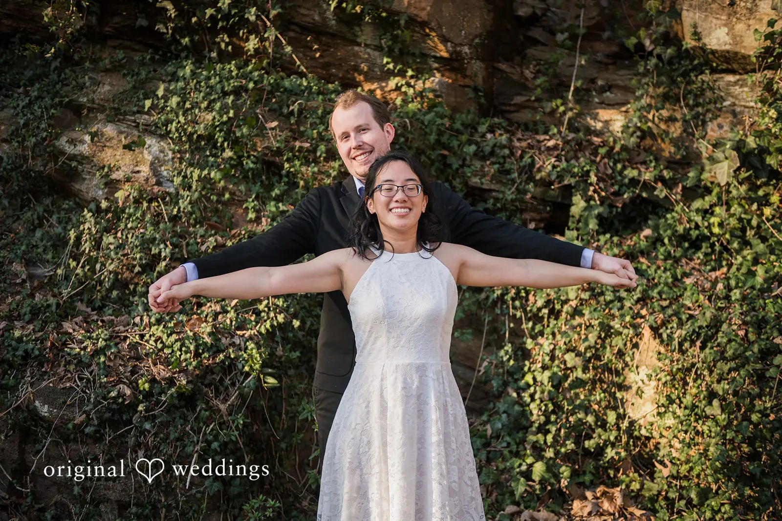 Roswell Mill Waterfall Engagement // Nghi & Christopher -
