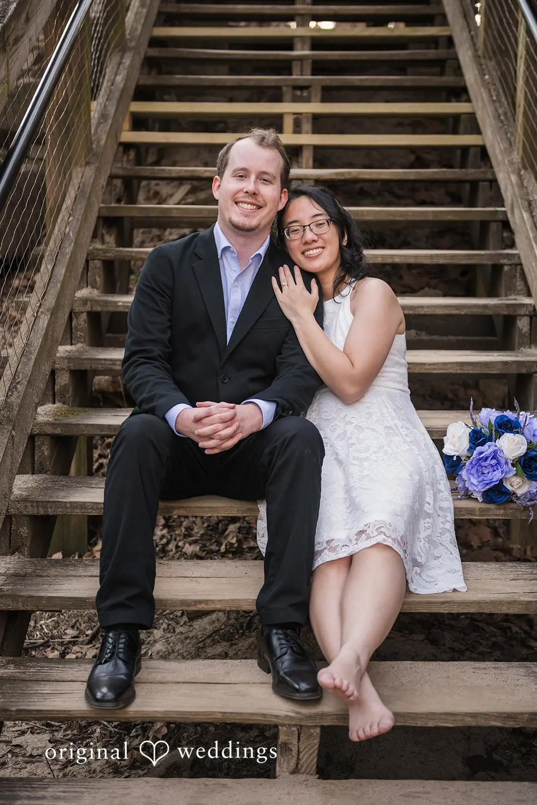 Roswell Mill Waterfall Engagement // Nghi & Christopher -