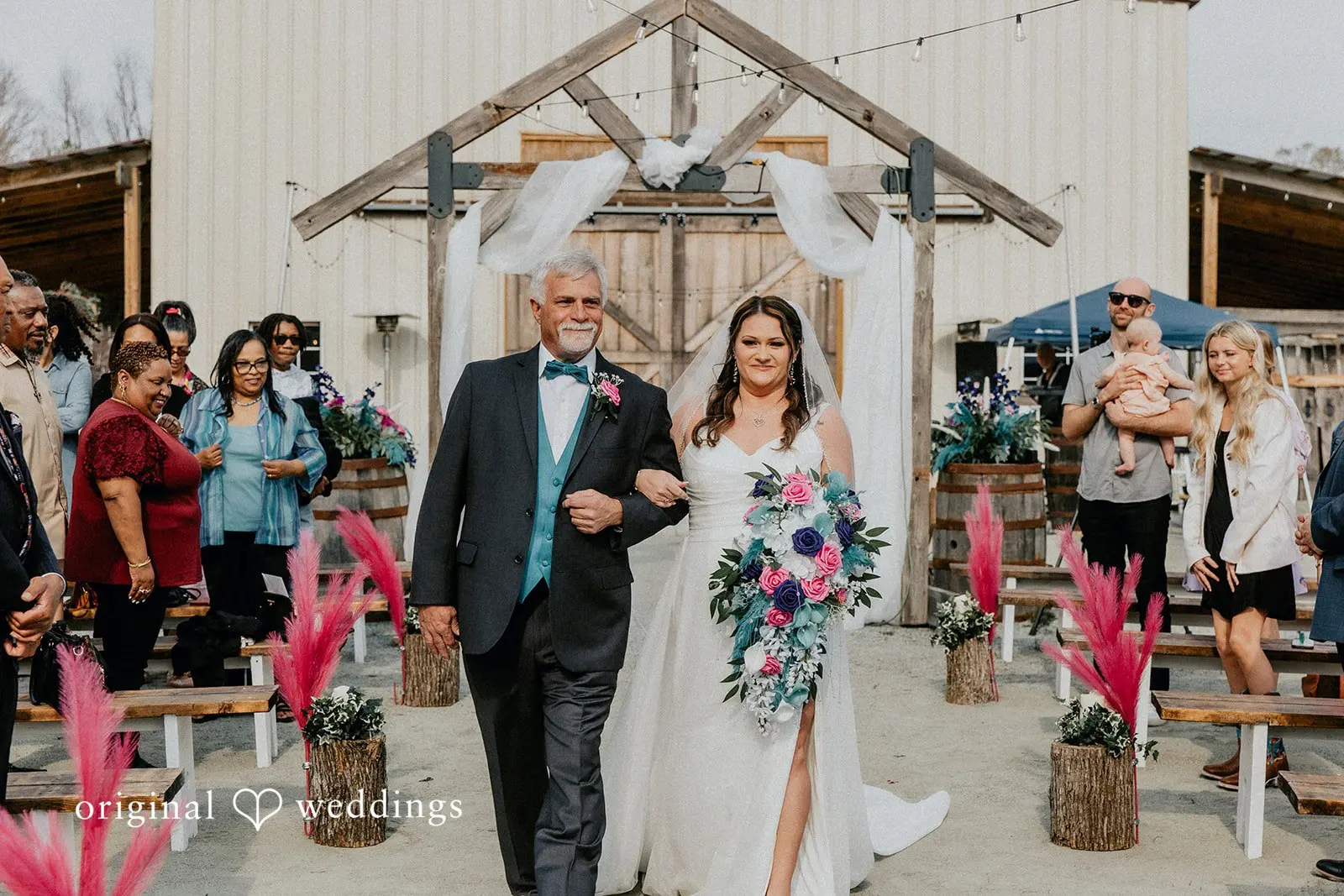 Rustic Destination at Butler Farms Wedding // Mallory & Marcus -