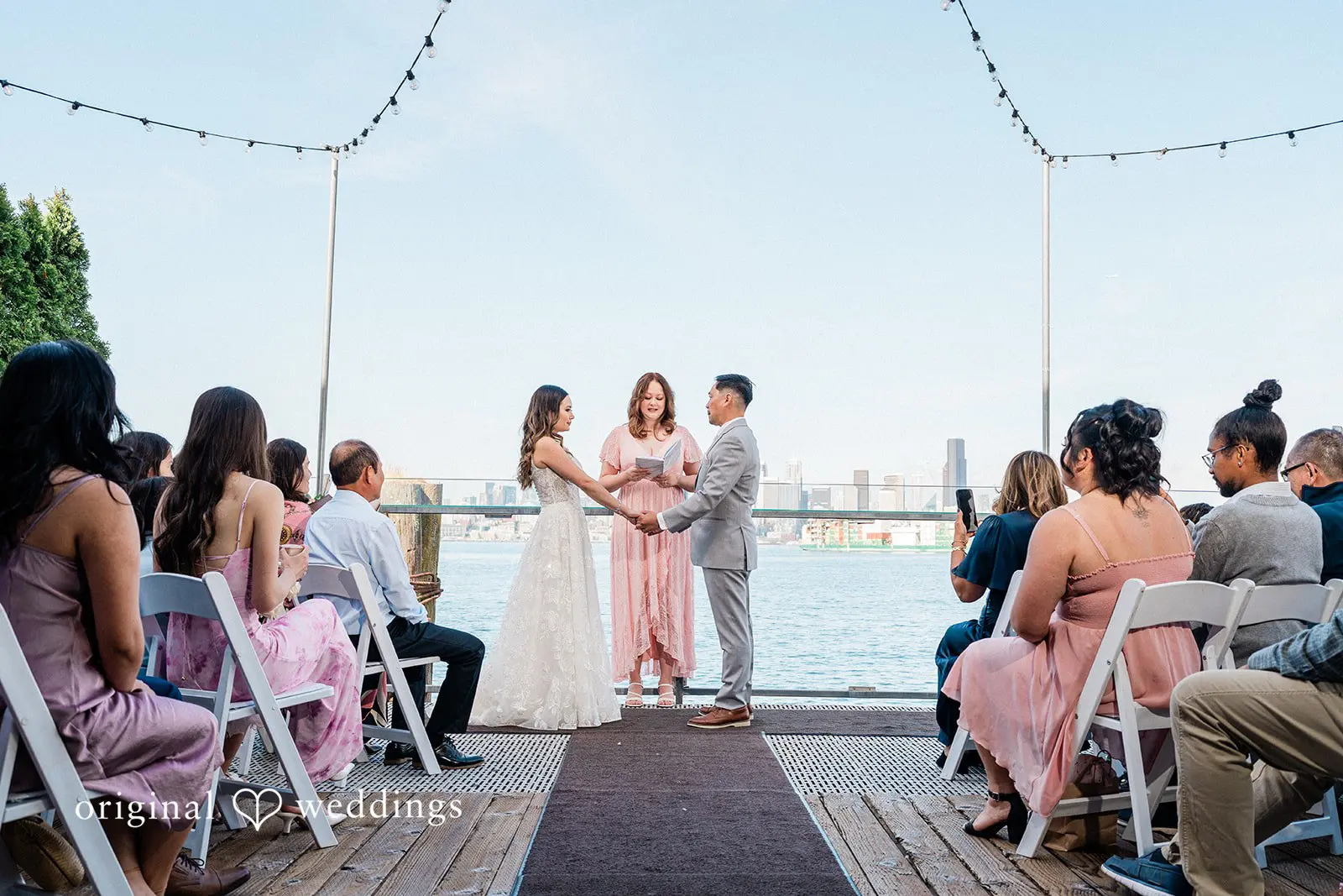 Salty's at Alki Wedding // Alejandro & Donna -