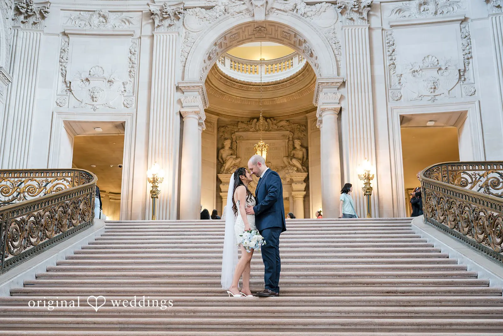 Natalie + Joseph San Francisco City Hall Wedding // Natalie & Joseph -
