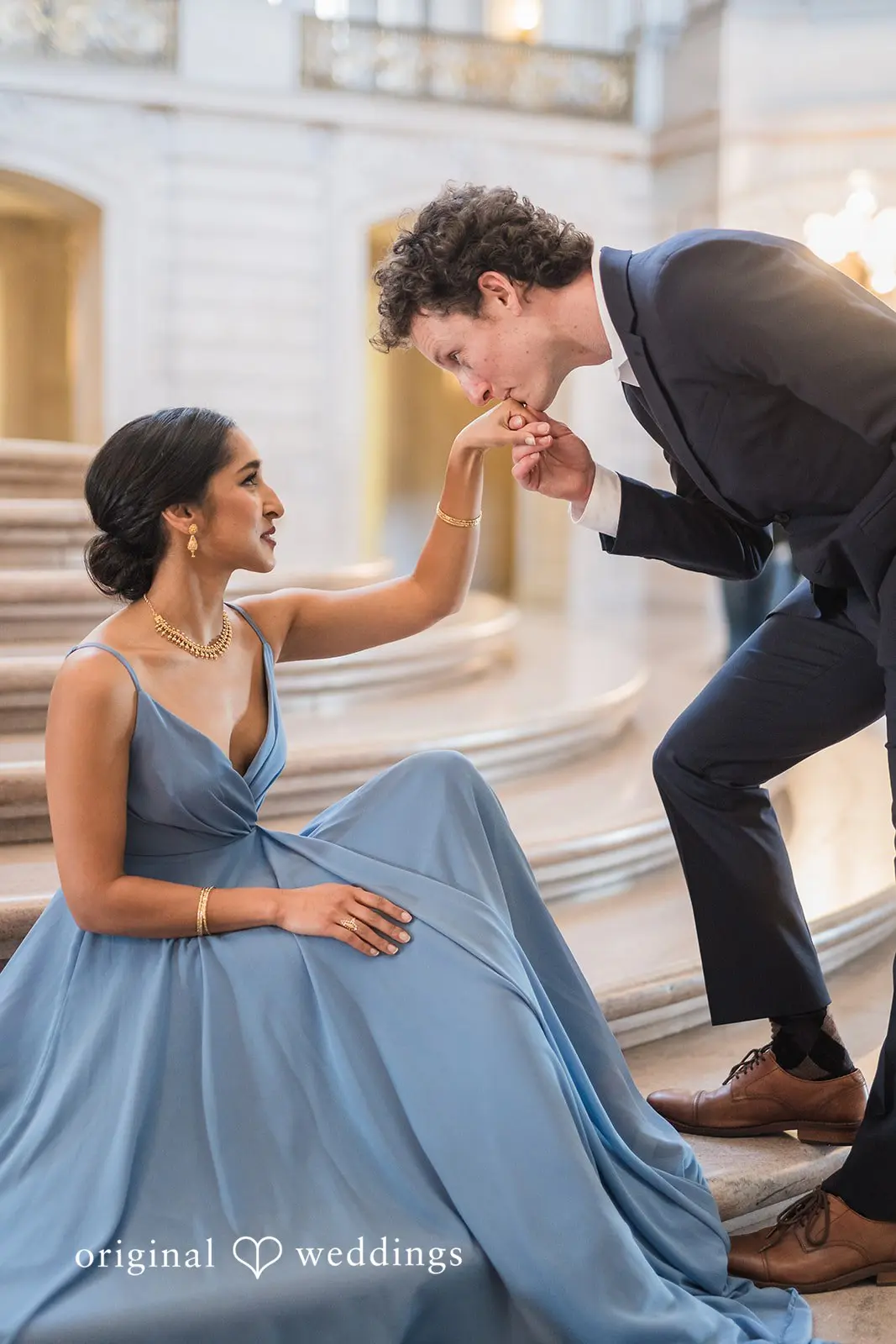 San Francisco City Hall Engagement // Noah & Tara -