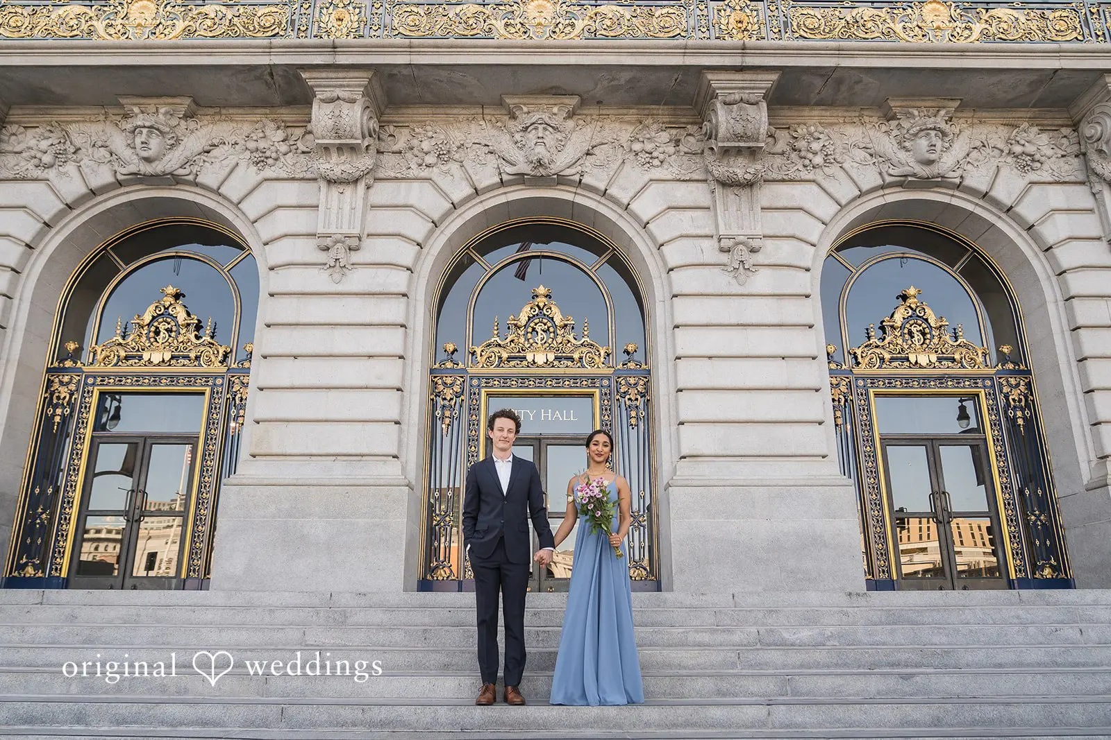 San Francisco City Hall Engagement // Noah & Tara -