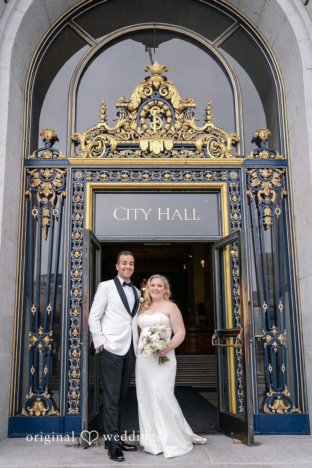 San Francisco City Hall Wedding // Rachel & Amir -