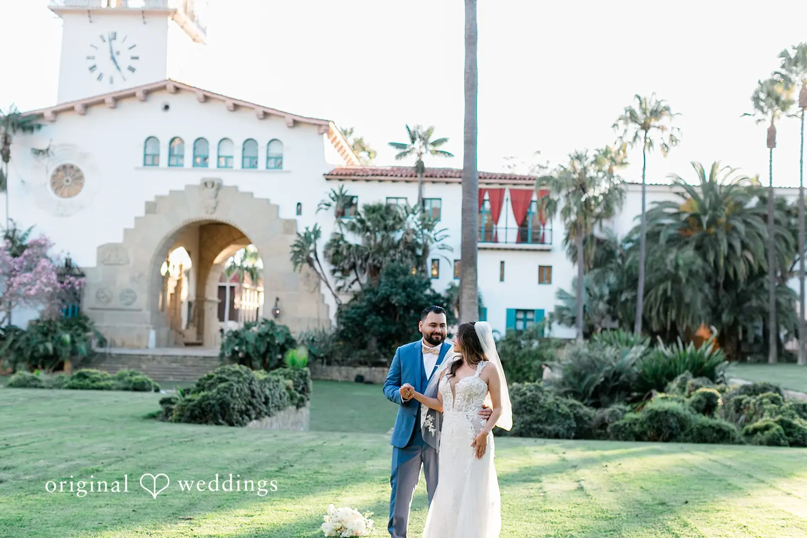 Justin + Tiffany Santa Barbara Courthouse Wedding // Justin & Tiffany -
