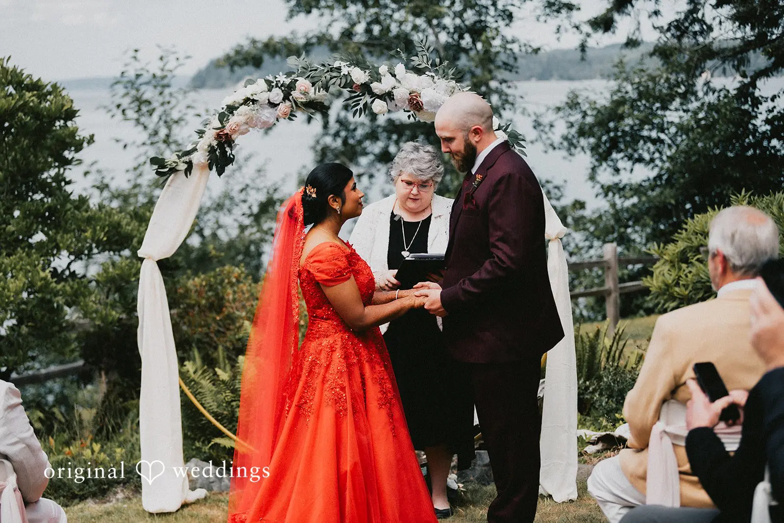 Sanskriti + Miles Scenic Beach Park Wedding // Sanskriti & Miles -
