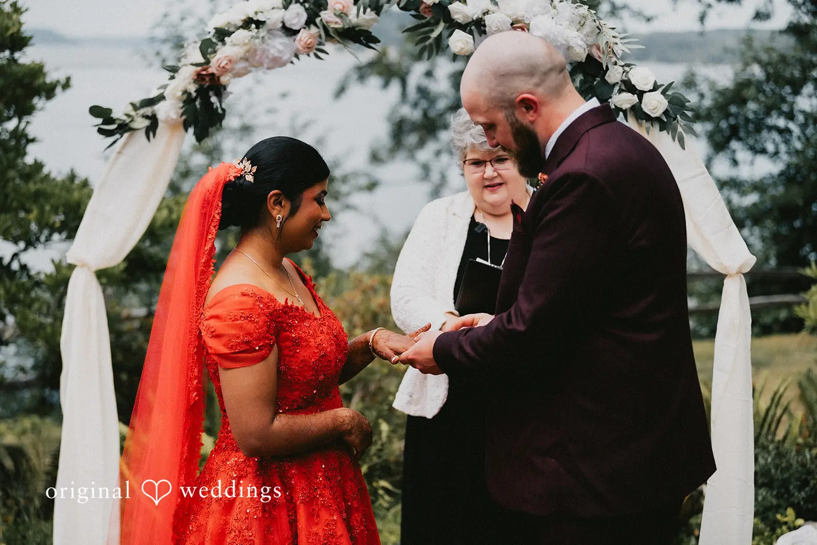 Sanskriti + Miles Scenic Beach Park Wedding // Sanskriti & Miles -