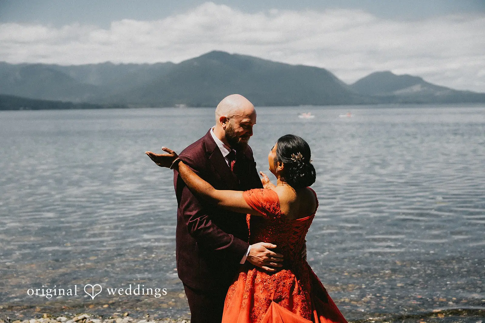 Sanskriti + Miles Scenic Beach Park Wedding // Sanskriti & Miles -