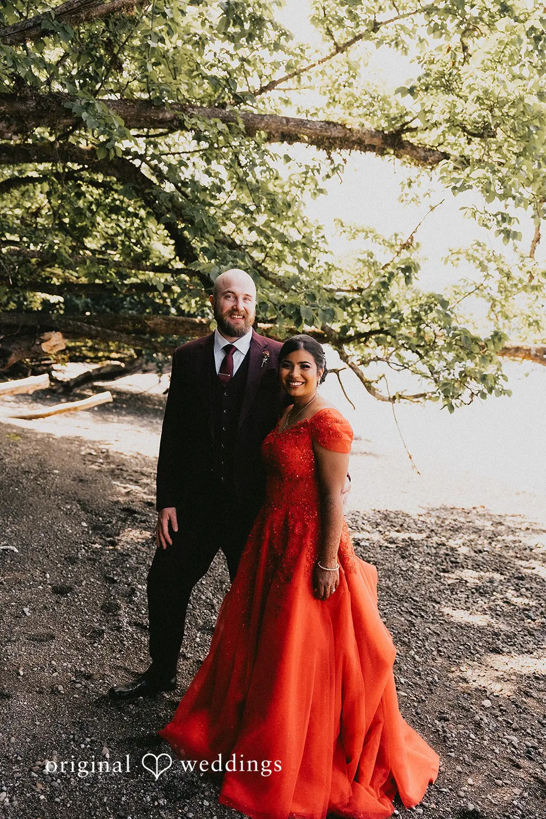 Sanskriti + Miles Scenic Beach Park Wedding // Sanskriti & Miles -