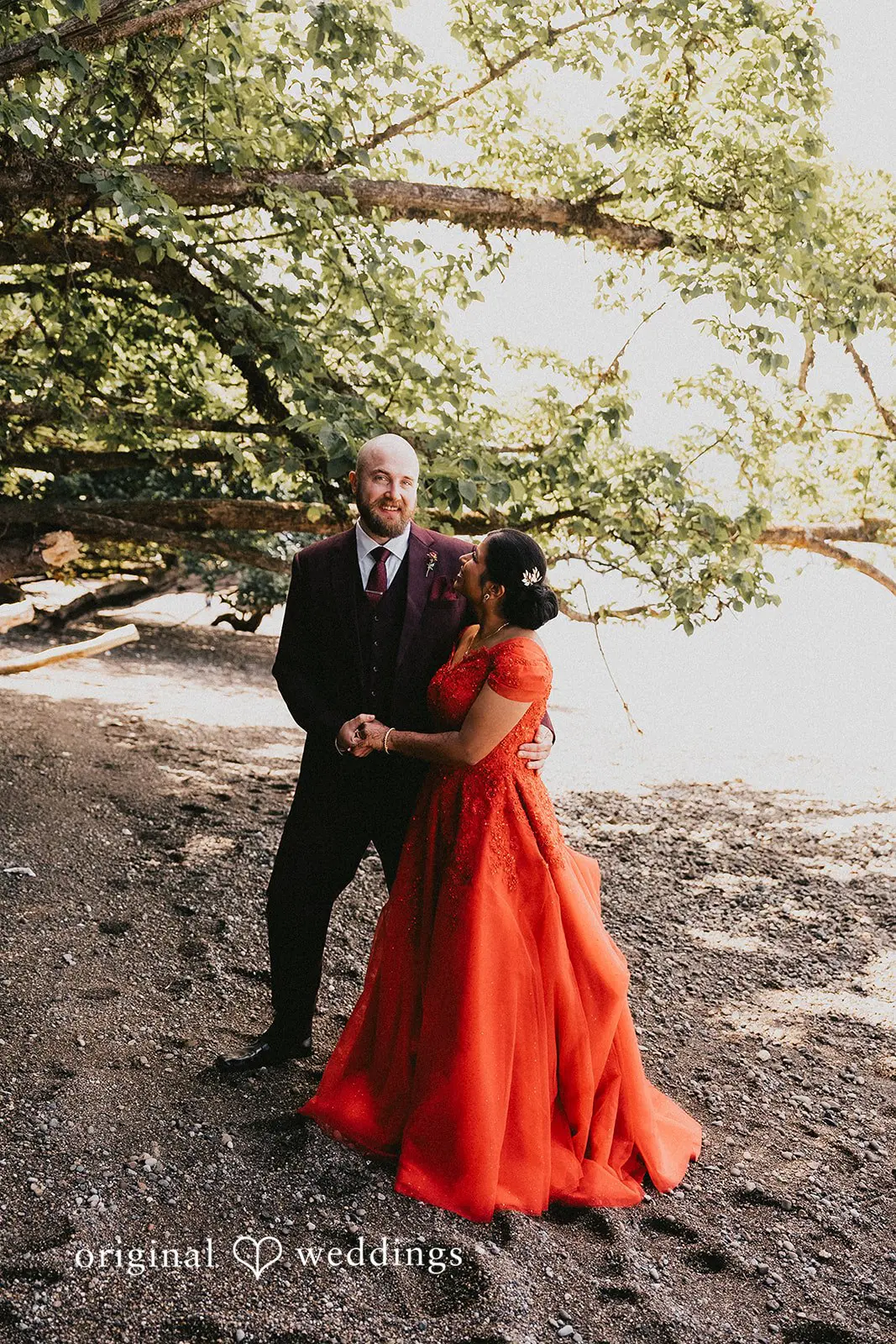 Sanskriti + Miles Scenic Beach Park Wedding // Sanskriti & Miles -