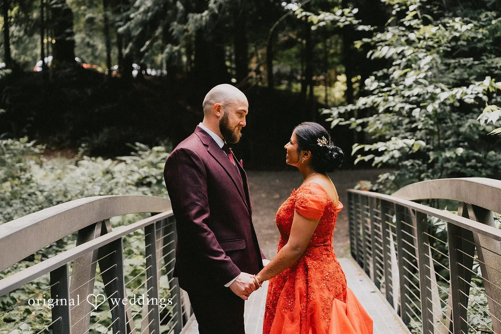 Sanskriti + Miles Scenic Beach Park Wedding // Sanskriti & Miles -