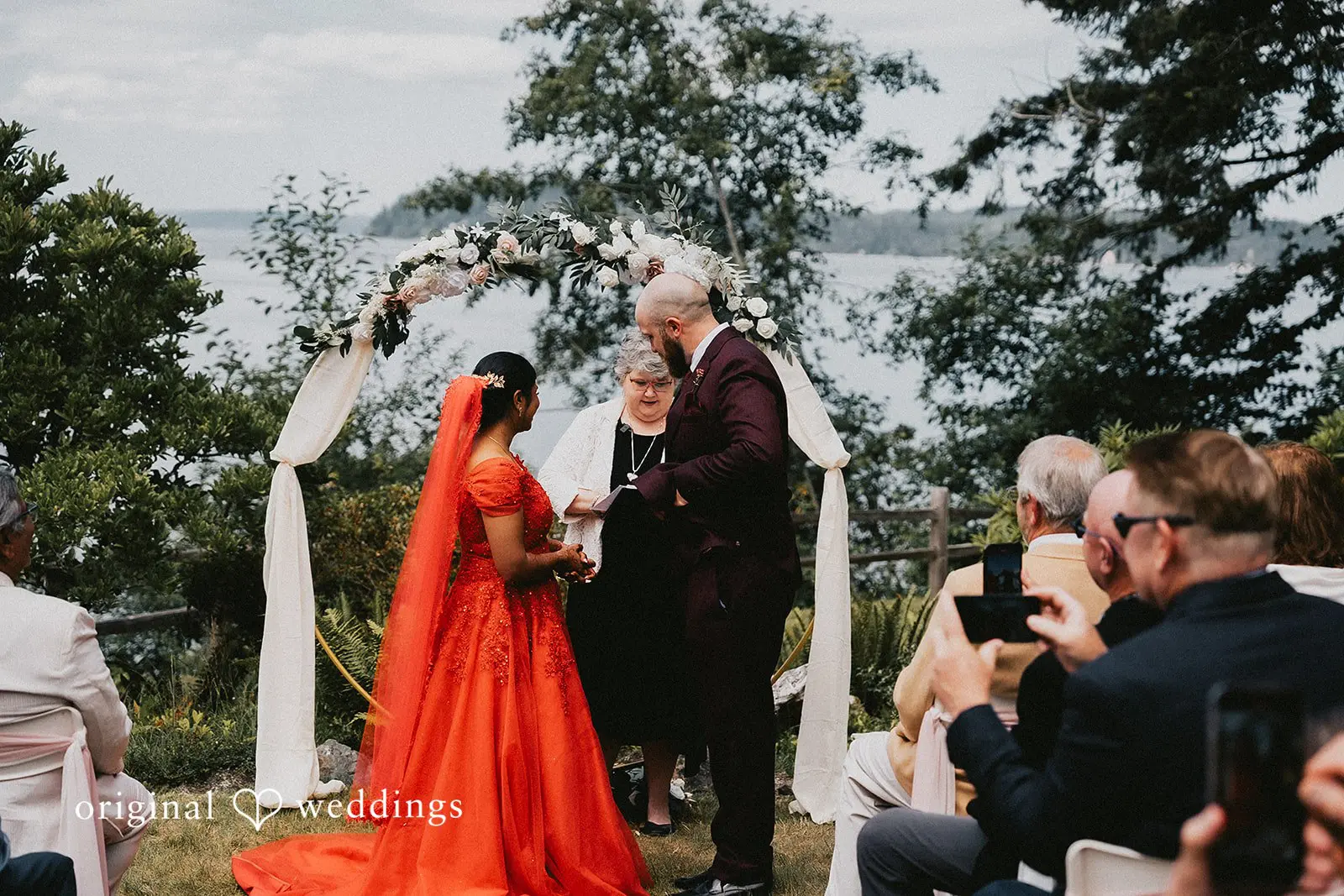 Sanskriti + Miles Scenic Beach Park Wedding // Sanskriti & Miles -