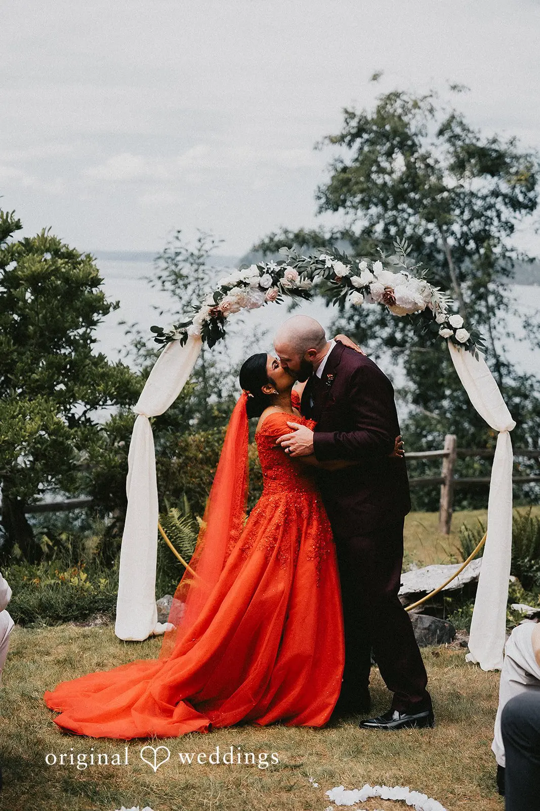 Sanskriti + Miles Scenic Beach Park Wedding // Sanskriti & Miles -