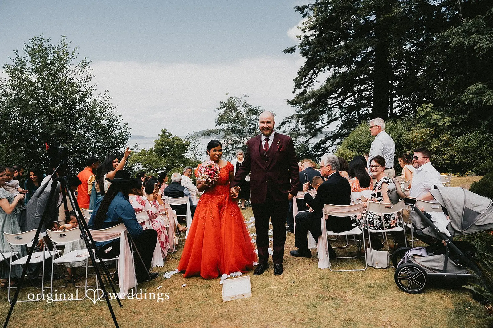 Sanskriti + Miles Scenic Beach Park Wedding // Sanskriti & Miles -