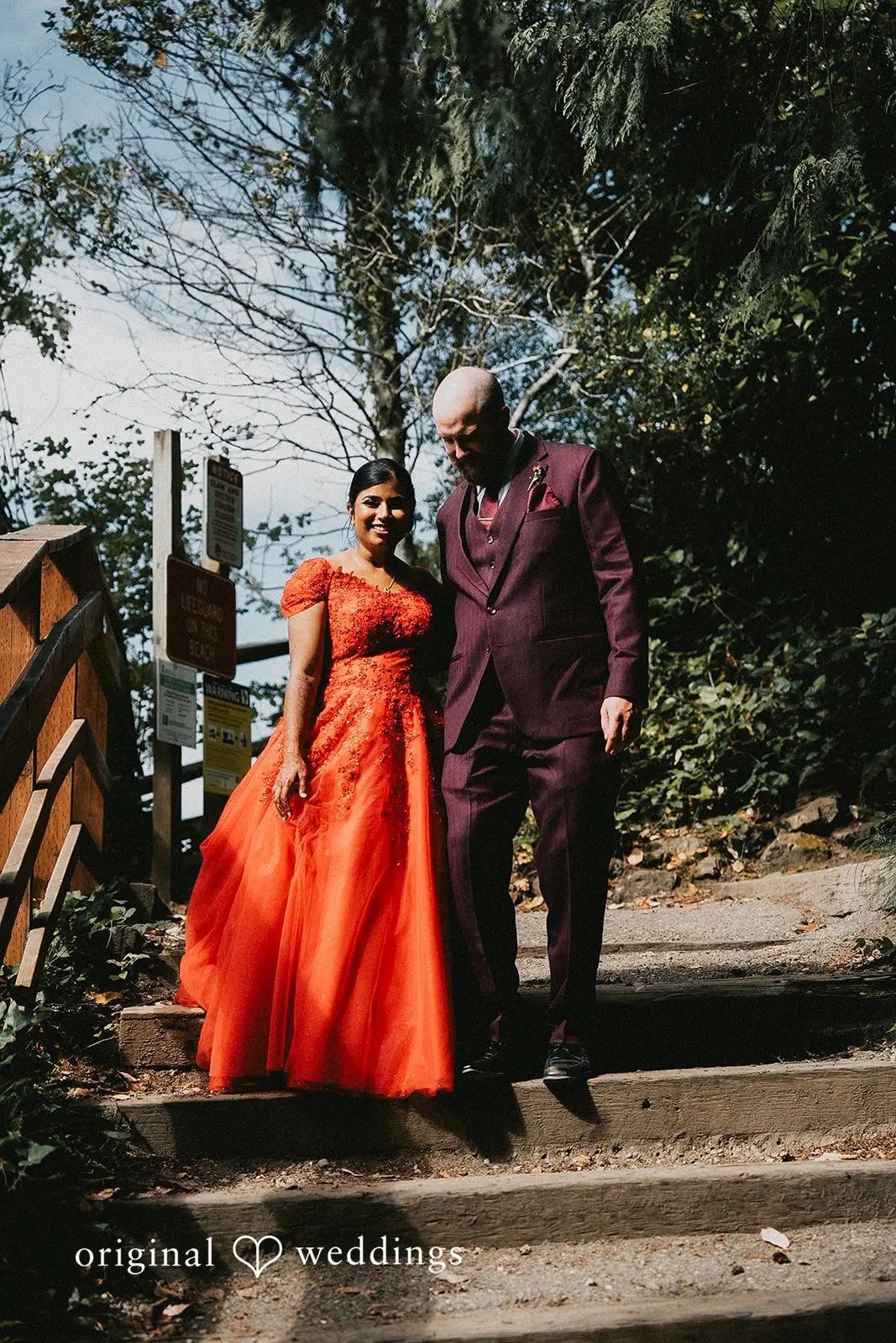 Sanskriti + Miles Scenic Beach Park Wedding // Sanskriti & Miles -