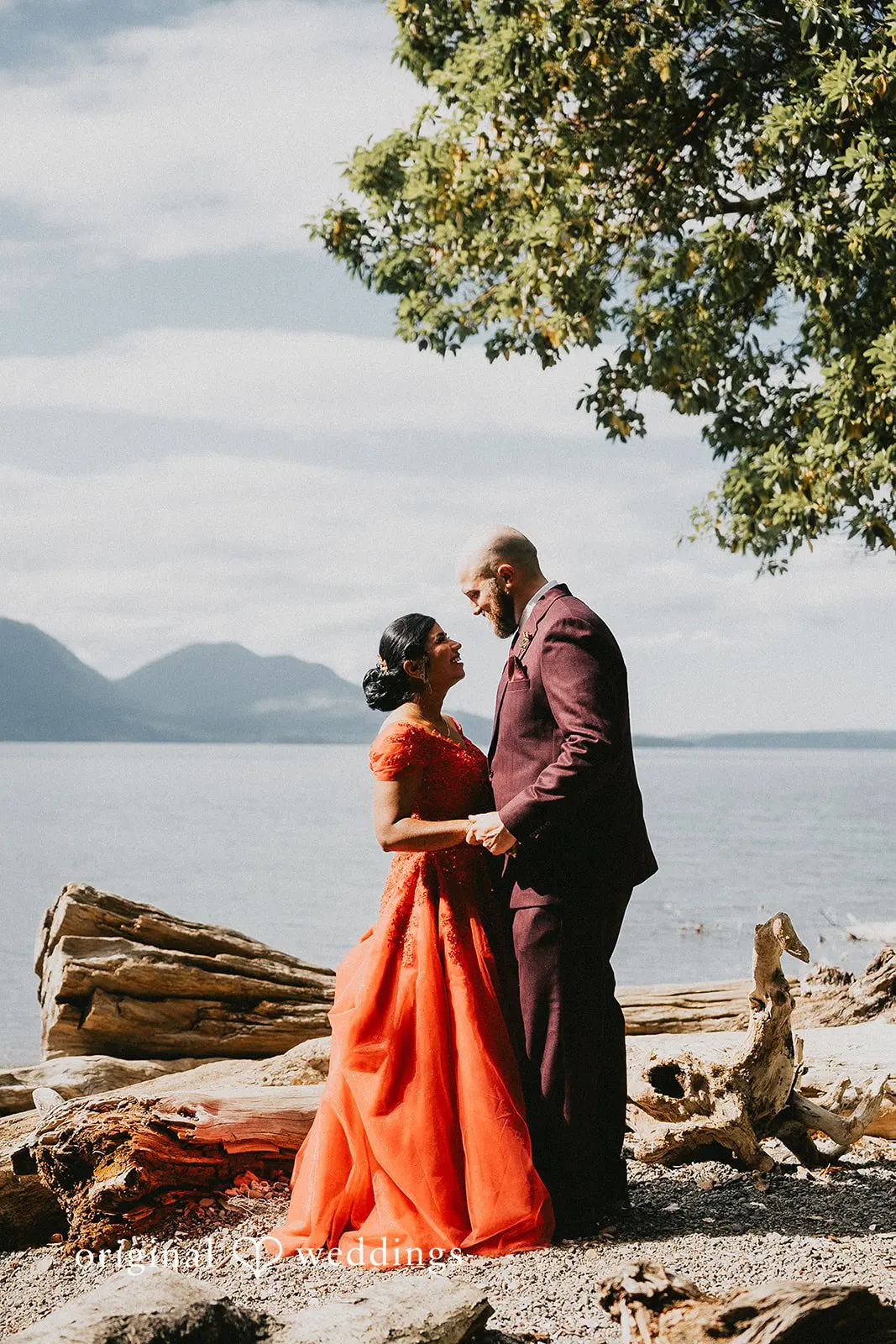 Sanskriti + Miles Scenic Beach Park Wedding // Sanskriti & Miles -