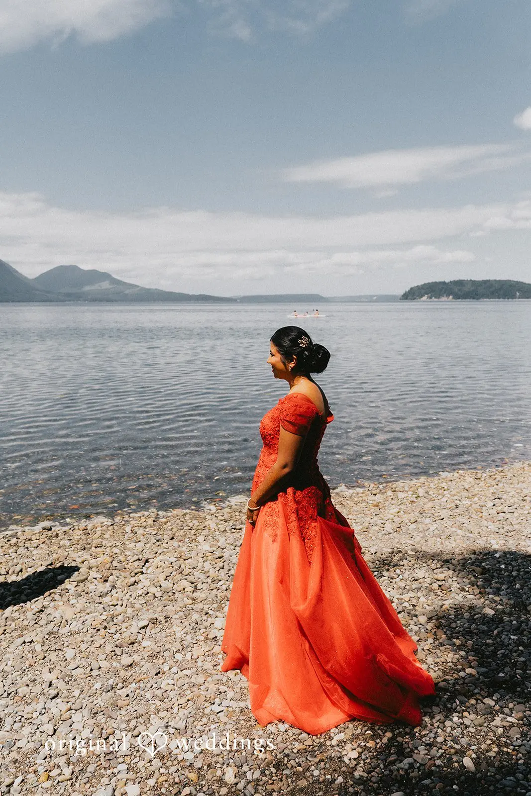 Sanskriti + Miles Scenic Beach Park Wedding // Sanskriti & Miles -