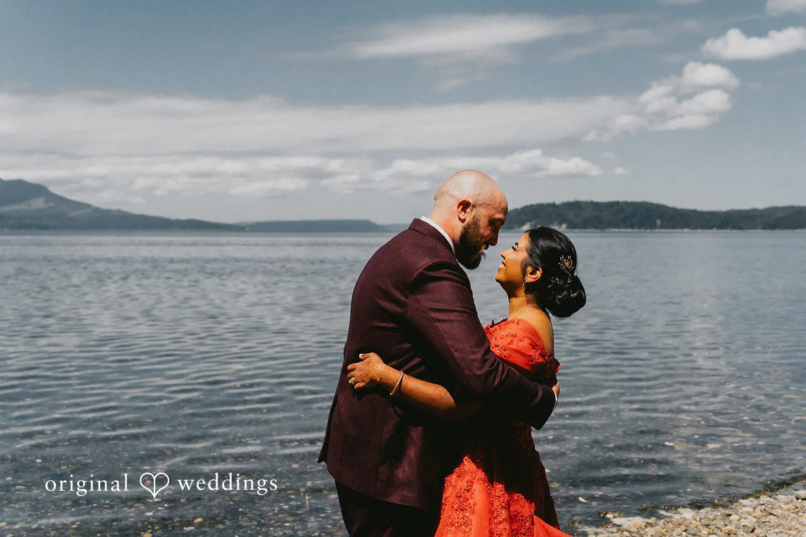 Sanskriti + Miles Scenic Beach Park Wedding // Sanskriti & Miles -