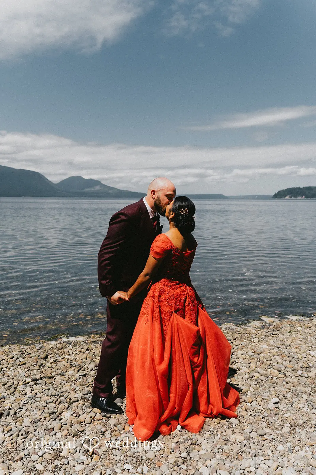 Sanskriti + Miles Scenic Beach Park Wedding // Sanskriti & Miles -