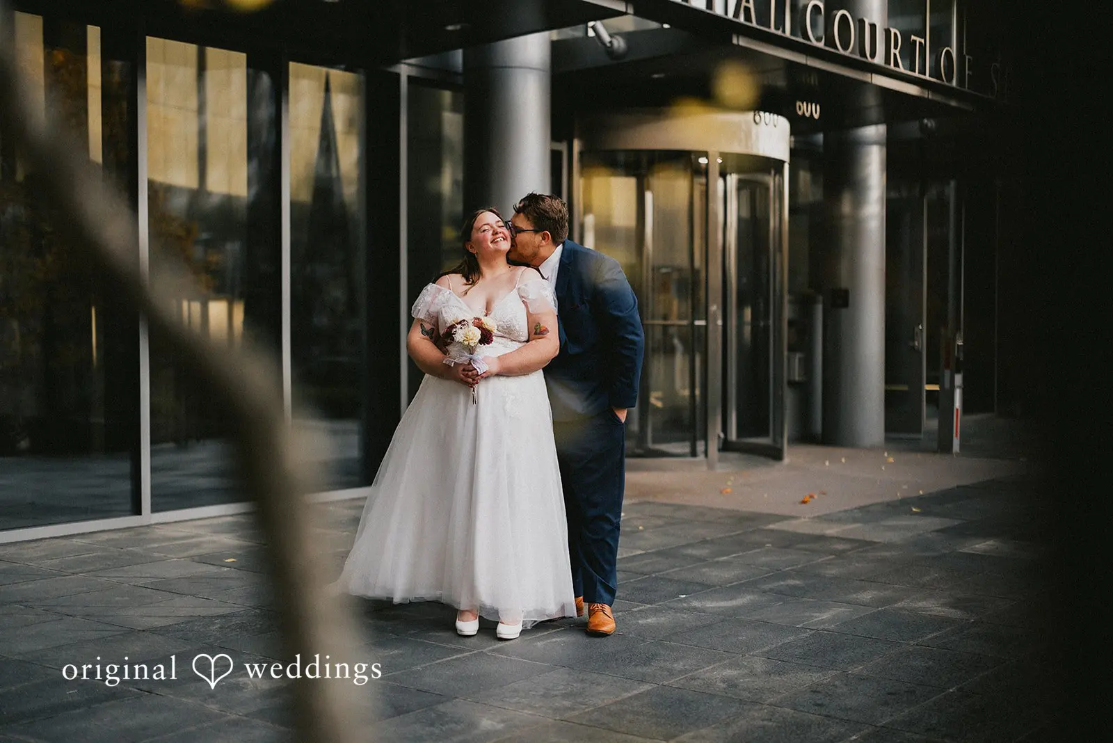 Seattle Municipal Courthouse Wedding // Arjuna & Shaely -