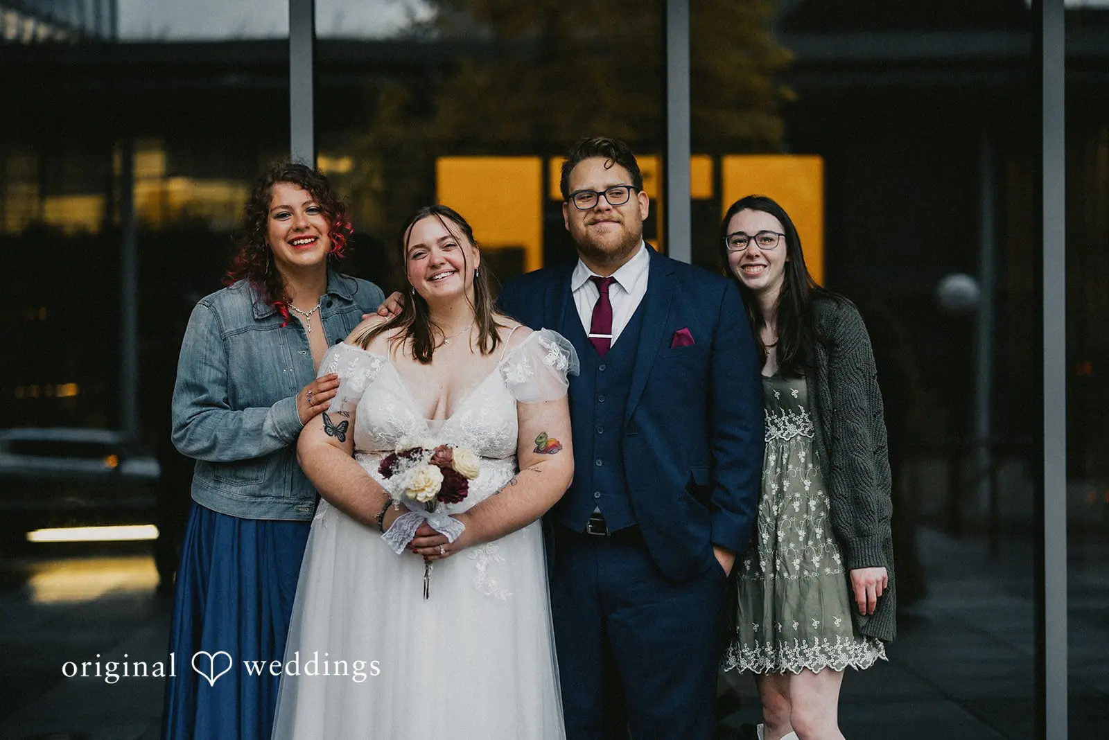 Seattle Municipal Courthouse Wedding // Arjuna & Shaely -