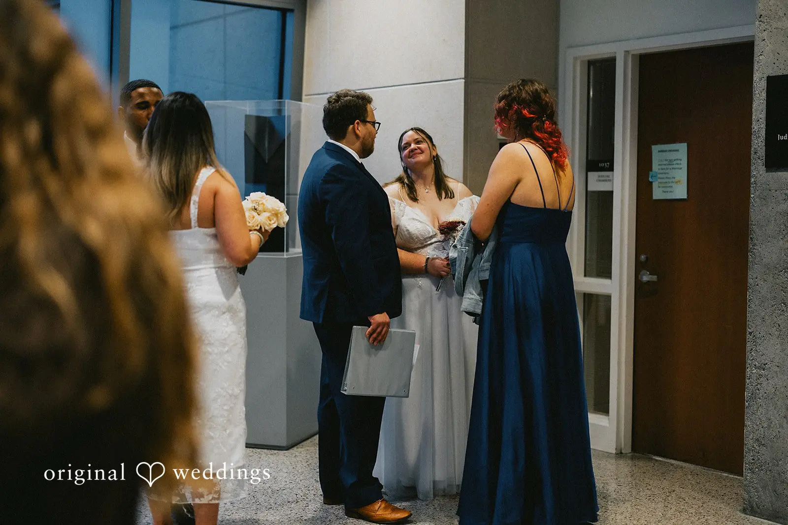 Seattle Municipal Courthouse Wedding // Arjuna & Shaely -