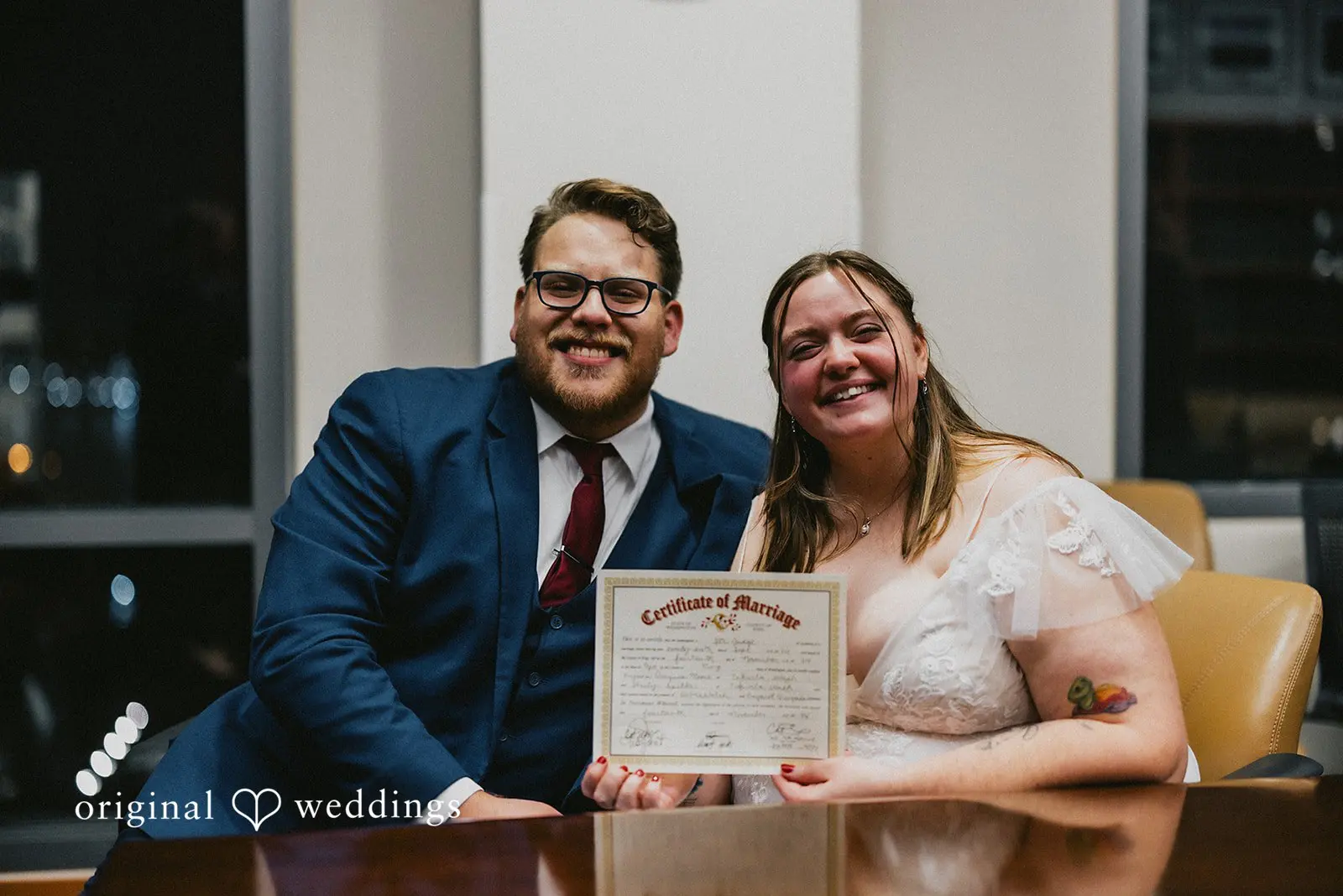 Seattle Municipal Courthouse Wedding // Arjuna & Shaely -