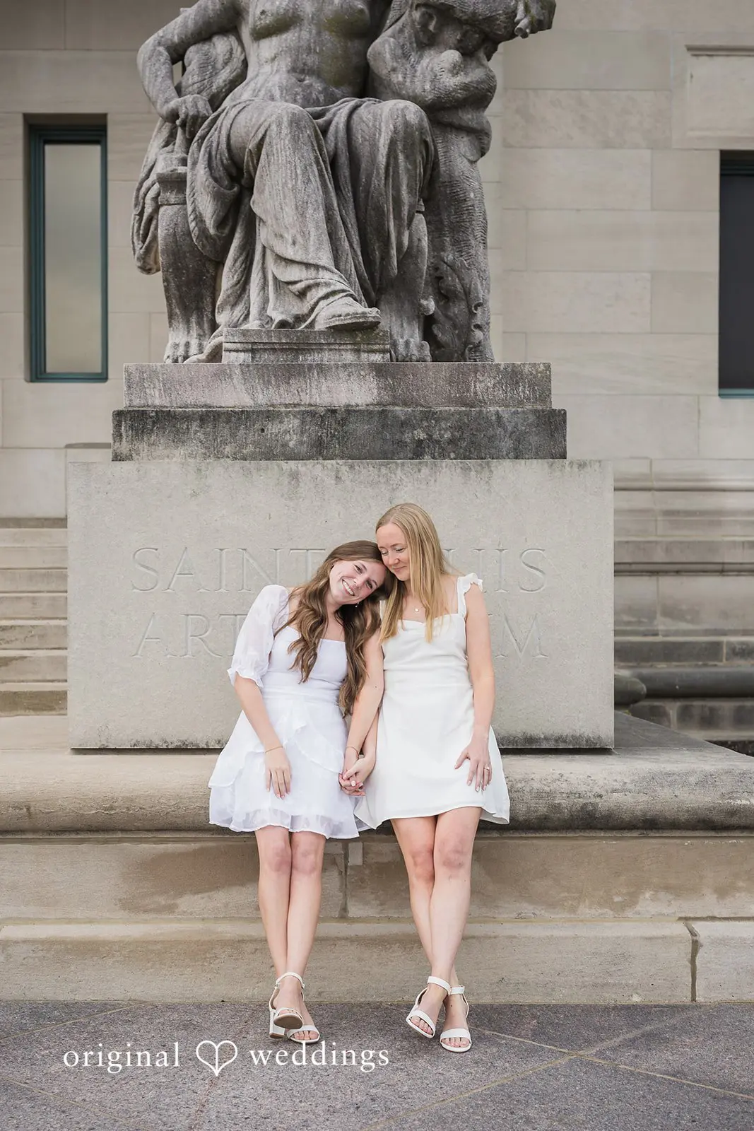 Saint Louis Art Museum Engagement // Madison & Ally -
