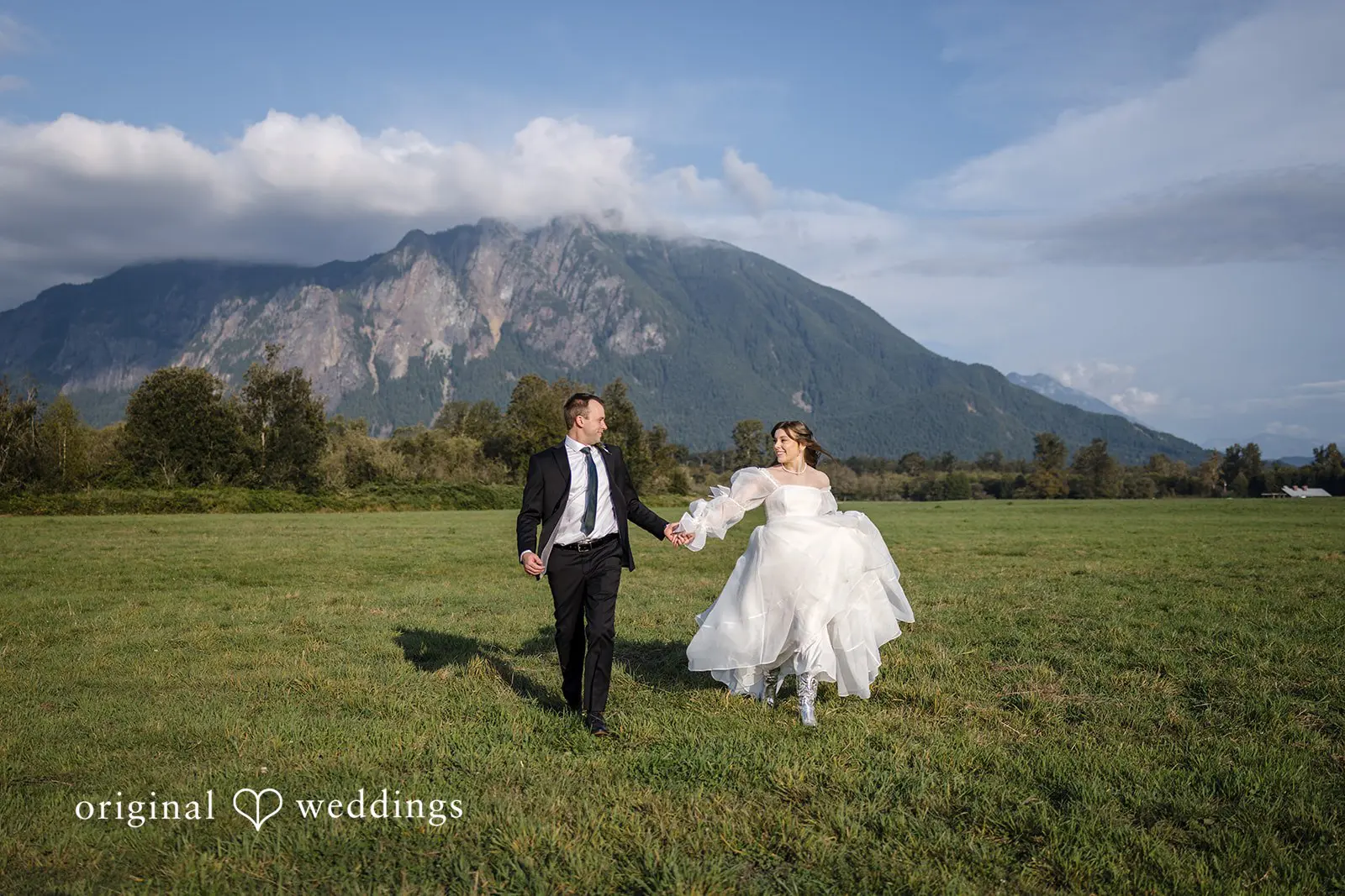 Lela + Michael Snoqualmie Falls Wedding // Lela & Michael -