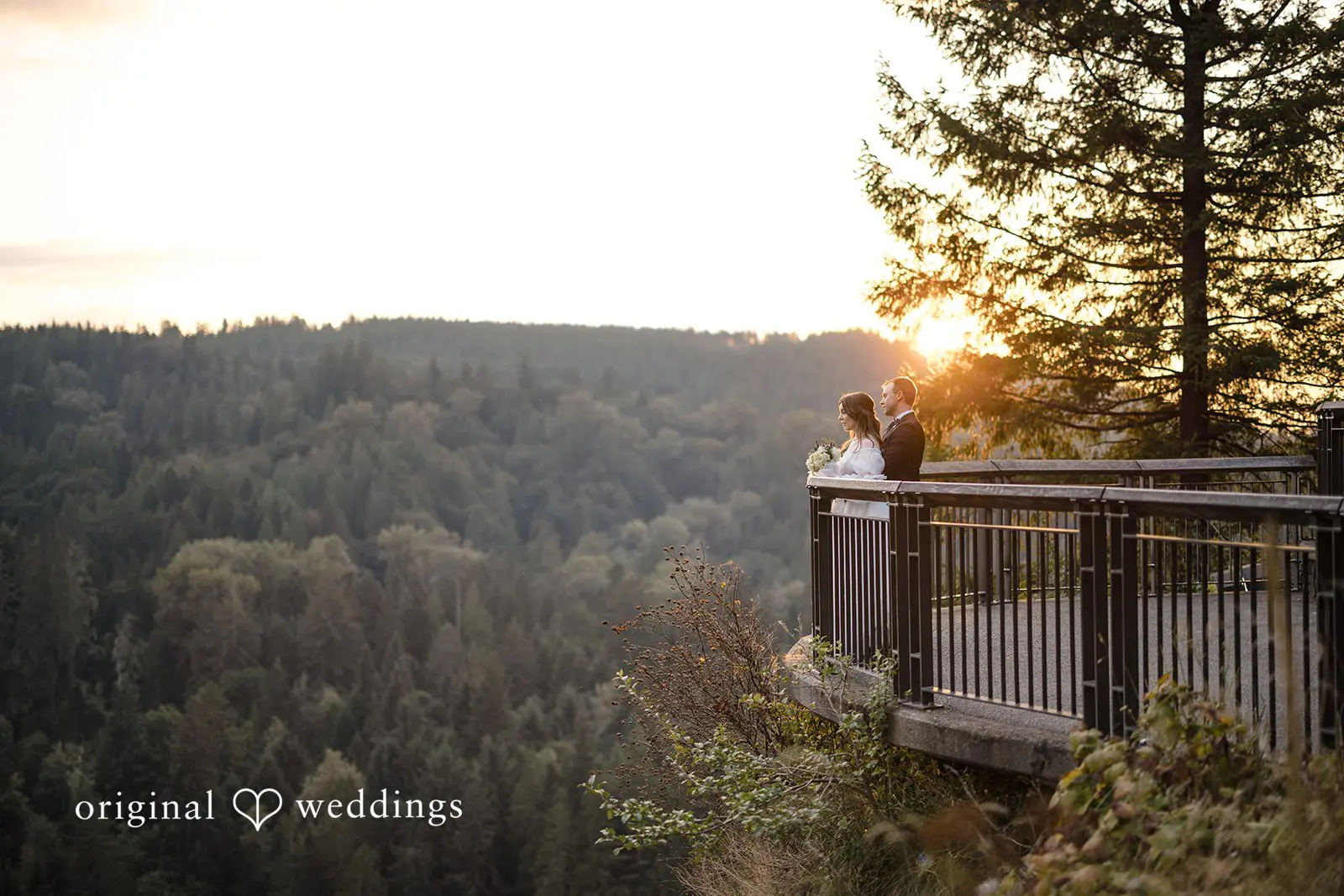 Lela + Michael Snoqualmie Falls Wedding // Lela & Michael -