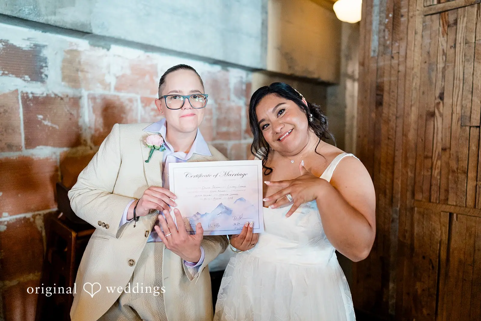 Denise + Lindsay Sole Repair Shop Wedding // Denise & Lindsay -