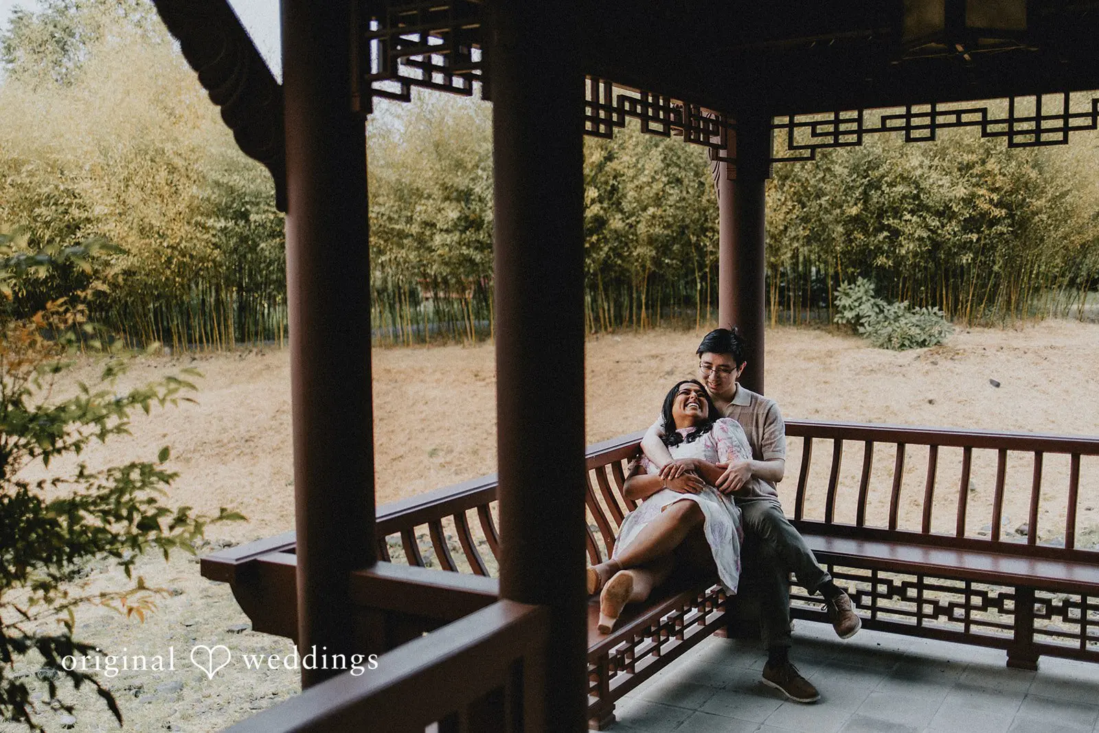 South Seattle Arboretum Engagement // Shruti & Maason -