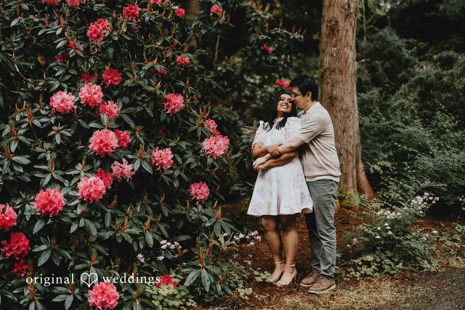 South Seattle Arboretum Engagement // Shruti & Maason -