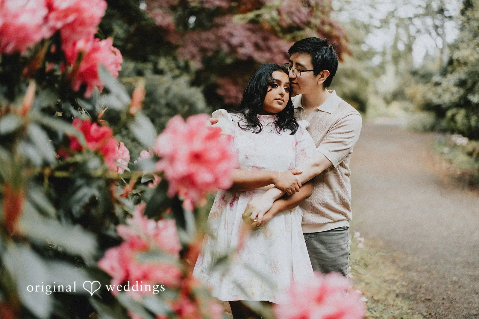 South Seattle Arboretum Engagement // Shruti & Maason -