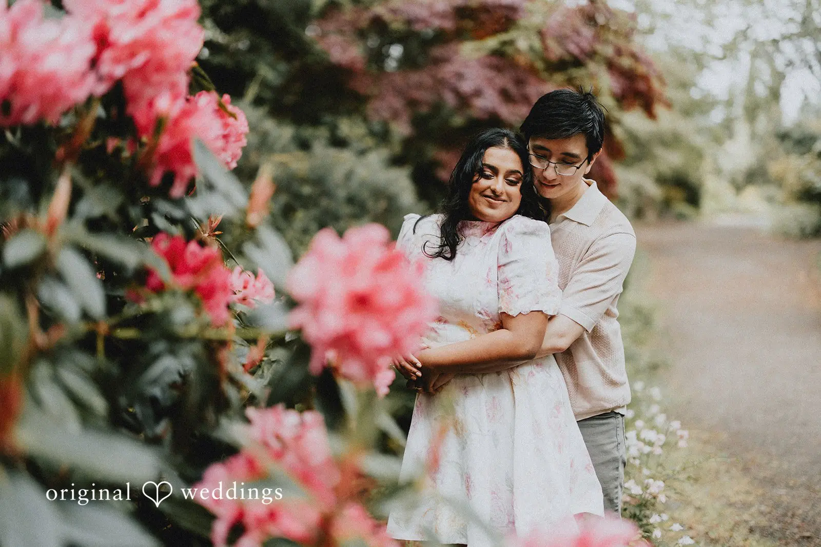 South Seattle Arboretum Engagement // Shruti & Maason -
