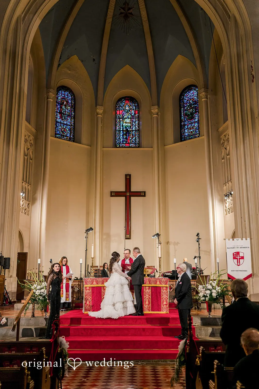 Christopher + Dawn St. Georges Episcopal Church Wedding // Christopher & Dawn -