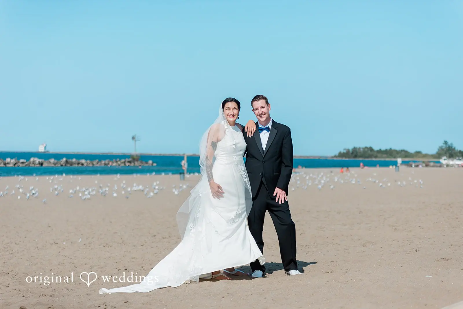 Kimberly + Thomas Sunset Terrace at Lakeview Park Wedding // Kimberly & Thomas -