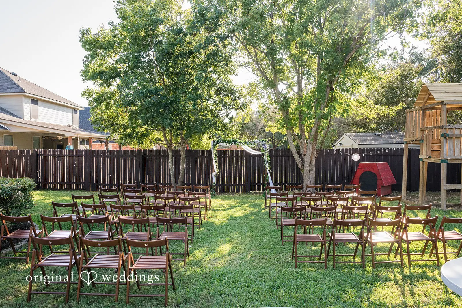 Faith + Mia Texas Backyard Wedding // Faith & Mia -