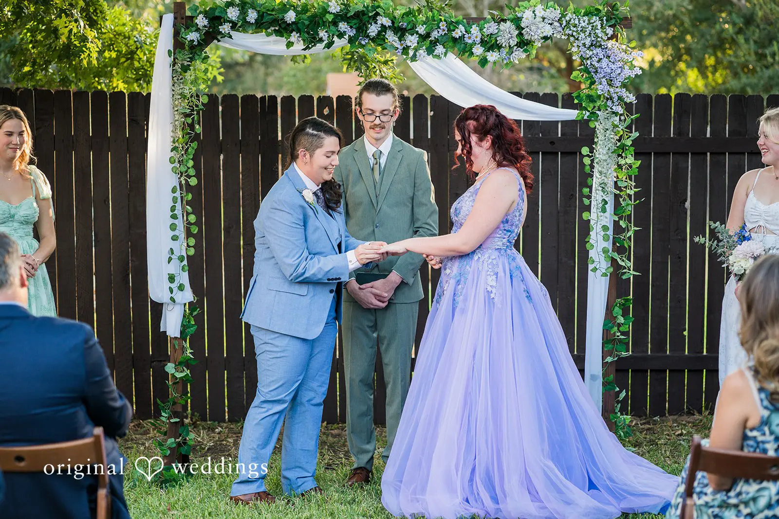 Faith + Mia Texas Backyard Wedding // Faith & Mia -