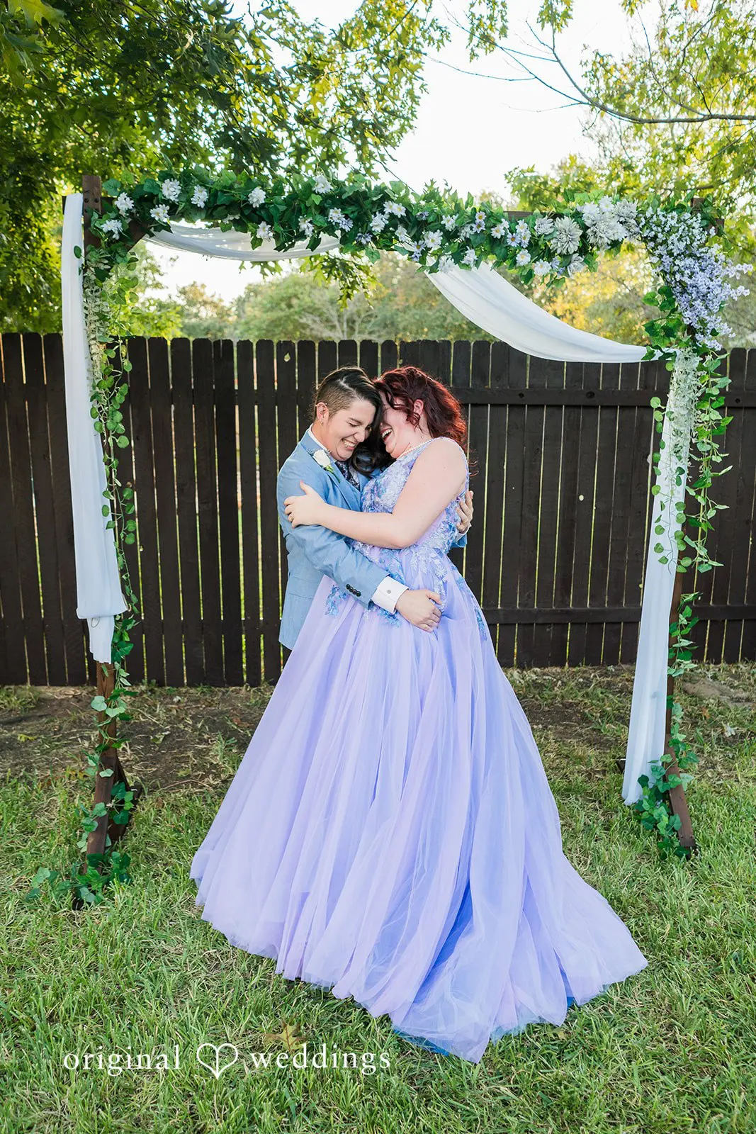 Faith + Mia Texas Backyard Wedding // Faith & Mia -